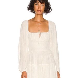 NWT L*Space Women’s Cassidy Dress White Small